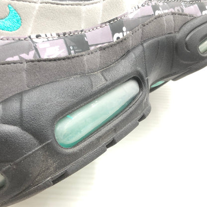 【中古品】【メンズ】 NIKE ナイキ × ATMOS アトモス AIR MAX 95 WE LOVE NIKE エア マックス 95 スニーカー 靴 160-260806-rt-14-tagh サイズ：27.5cm US9.5 カラー：BLACK/CLEAR JADE-MEDIUM ASH 万代Net店