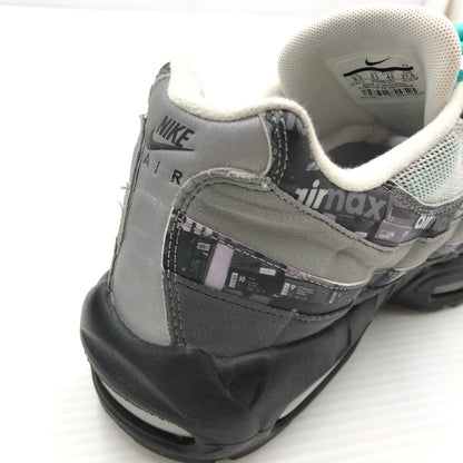 【中古品】【メンズ】 NIKE ナイキ × ATMOS アトモス AIR MAX 95 WE LOVE NIKE エア マックス 95 スニーカー 靴 160-260806-rt-14-tagh サイズ：27.5cm US9.5 カラー：BLACK/CLEAR JADE-MEDIUM ASH 万代Net店