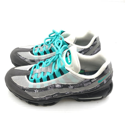 【中古品】【メンズ】 NIKE ナイキ × ATMOS アトモス AIR MAX 95 WE LOVE NIKE エア マックス 95 スニーカー 靴 160-260806-rt-14-tagh サイズ：27.5cm US9.5 カラー：BLACK/CLEAR JADE-MEDIUM ASH 万代Net店