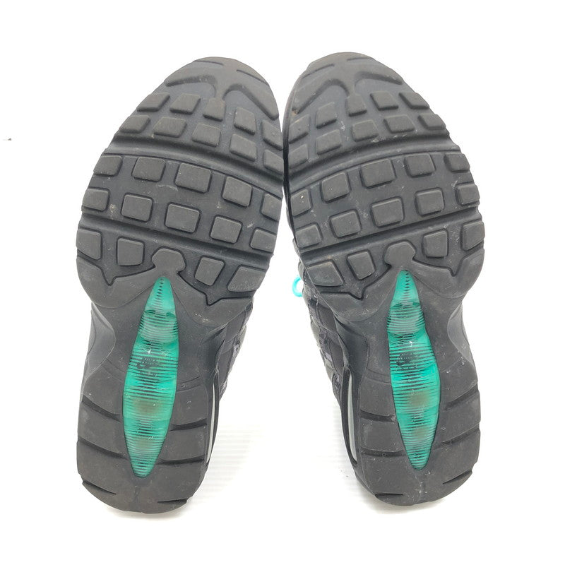 【中古品】【メンズ】 NIKE ナイキ × ATMOS アトモス AIR MAX 95 WE LOVE NIKE エア マックス 95 スニーカー 靴 160-260806-rt-14-tagh サイズ：27.5cm US9.5 カラー：BLACK/CLEAR JADE-MEDIUM ASH 万代Net店