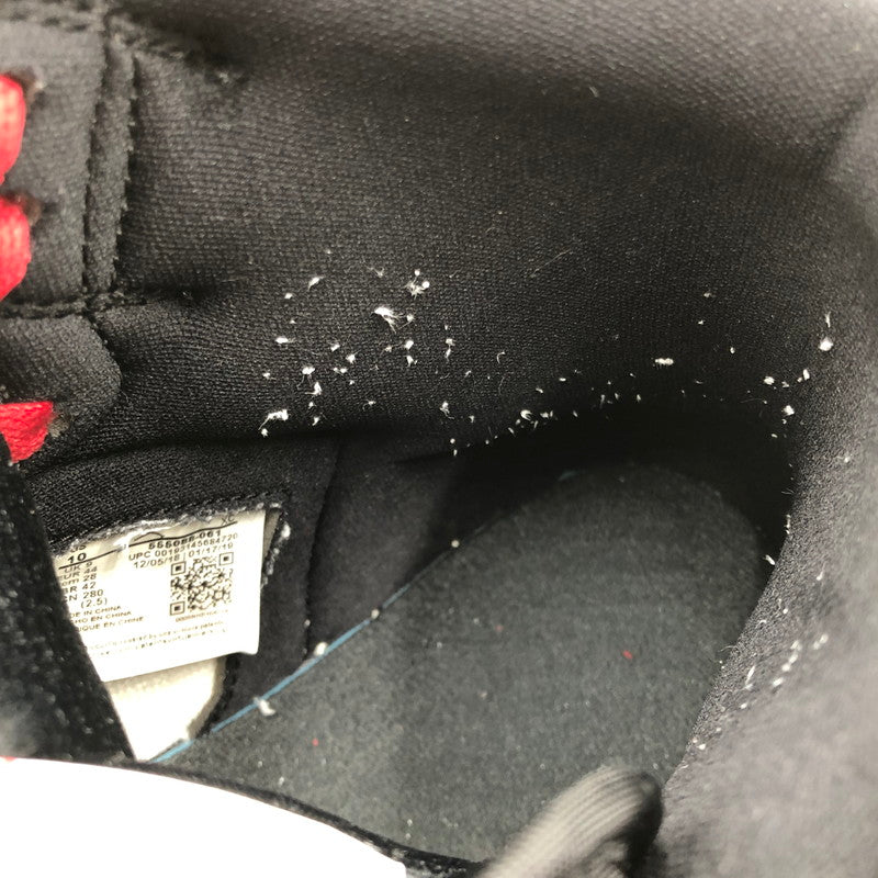 【中古品】【メンズ】 NIKE ナイキ AIR JORDAN 1 RETRO HIGH BLACK WHITE SAIL GYM RED 555088-061 エア ジョーダン 1 レトロ ハイ スニーカー 靴 160-260806-rt-18-tagh サイズ：28cm US10 カラー：BLACK/GYM RED-WHITE-SAIL 万代Net店