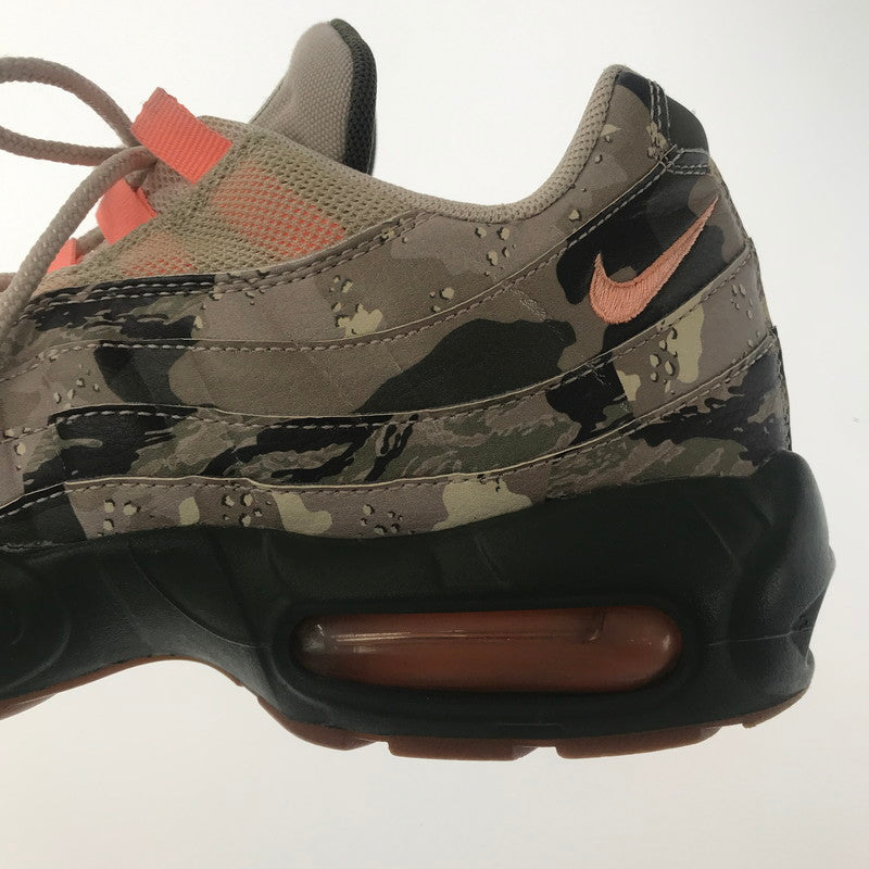【中古品】【メンズ】 NIKE ナイキ AIR MAX 95 DESERT CAMO AQ6303-001 エア マックス 95 スニーカー 靴 160-260805-rt-21-tagh サイズ：27cm US9 カラー：DESERT SAND/SUNSET TINT-BLACK 万代Net店