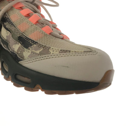 【中古品】【メンズ】 NIKE ナイキ AIR MAX 95 DESERT CAMO AQ6303-001 エア マックス 95 スニーカー 靴 160-260805-rt-21-tagh サイズ：27cm US9 カラー：DESERT SAND/SUNSET TINT-BLACK 万代Net店