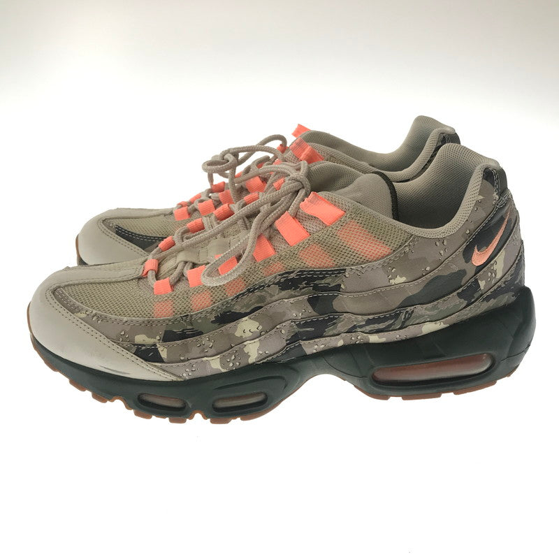 【中古品】【メンズ】 NIKE ナイキ AIR MAX 95 DESERT CAMO AQ6303-001 エア マックス 95 スニーカー 靴 160-260805-rt-21-tagh サイズ：27cm US9 カラー：DESERT SAND/SUNSET TINT-BLACK 万代Net店