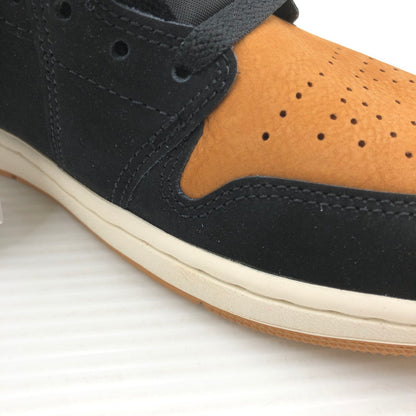 【中古美品】【メンズ】 NIKE ナイキ AIR JORDAN 1 MID SE BLACK VARSITY RED SAIL FLAX HV4091-002 エア ジョーダン ワン スニーカー 靴 160-260806-rt-15-tagh サイズ：27.5cm US9.5 カラー：BROWN/BLACK 万代Net店