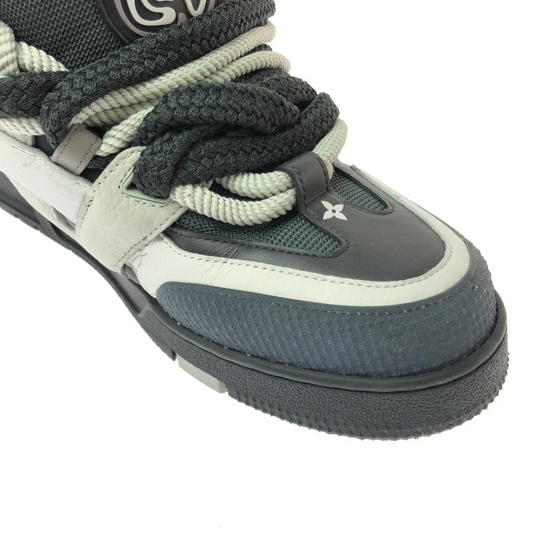 【中古品】【メンズ】 LOUIS VUITTON ルイ・ヴィトン LV SKATE SNEAKER ANTHRACITE 1ABZ47 スケート スニーカー アンスライト スニーカー 179-260812-rt-10-tagh サイズ：US8.5 カラー：ブラック 万代Net店