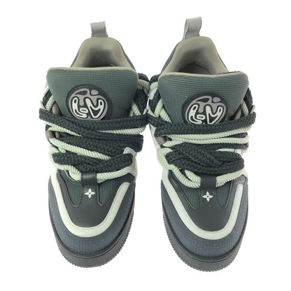 【中古品】【メンズ】 LOUIS VUITTON ルイ・ヴィトン LV SKATE SNEAKER ANTHRACITE 1ABZ47 スケート スニーカー アンスライト スニーカー 179-260812-rt-10-tagh サイズ：US8.5 カラー：ブラック 万代Net店