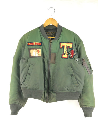 【現状渡し品】【メンズ】 TED COMPANY テッド カンパニー LIMITED EDITION MA-1 FLIGHT JACKET 2067262 リミテッド エディション フライト ジャケット アウター 145-260809-rt-08-tagh サイズ：38 カラー：オリーブ 万代Net店