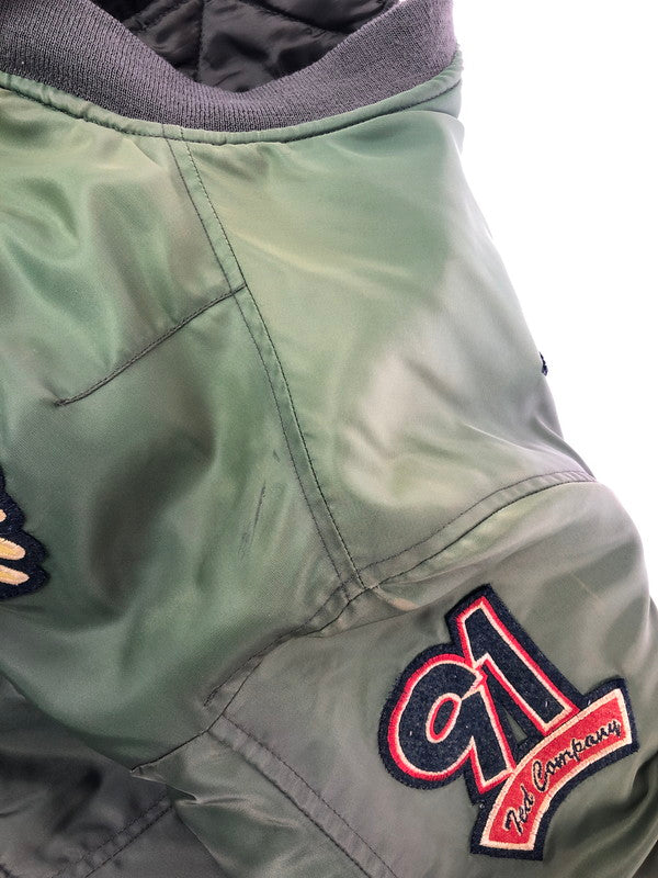 【現状渡し品】【メンズ】 TED COMPANY テッド カンパニー LIMITED EDITION MA-1 FLIGHT JACKET 2067262 リミテッド エディション フライト ジャケット アウター 145-260809-rt-08-tagh サイズ：38 カラー：オリーブ 万代Net店