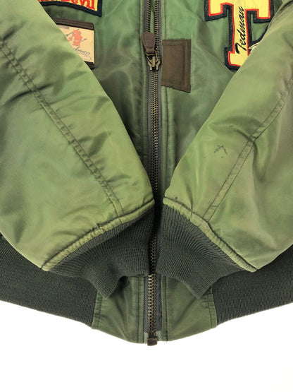 【現状渡し品】【メンズ】 TED COMPANY テッド カンパニー LIMITED EDITION MA-1 FLIGHT JACKET 2067262 リミテッド エディション フライト ジャケット アウター 145-260809-rt-08-tagh サイズ：38 カラー：オリーブ 万代Net店