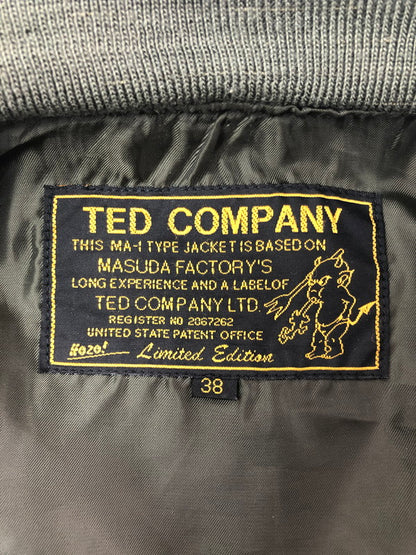 【現状渡し品】【メンズ】 TED COMPANY テッド カンパニー LIMITED EDITION MA-1 FLIGHT JACKET 2067262 リミテッド エディション フライト ジャケット アウター 145-260809-rt-08-tagh サイズ：38 カラー：オリーブ 万代Net店