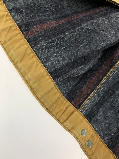 【中古品】【メンズ】 CARHARTT カーハート BLANKET LINER DETROIT JACKET 1889-1989 100周年モデル ブランケット ライナー デトロイト ジャケット アウター 146-260809-rt-07-tagh サイズ：不明 下記参照 カラー：キャメル 万代Net店