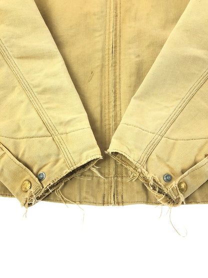 【中古品】【メンズ】 CARHARTT カーハート BLANKET LINER DETROIT JACKET 1889-1989 100周年モデル ブランケット ライナー デトロイト ジャケット アウター 146-260809-rt-07-tagh サイズ：不明 下記参照 カラー：キャメル 万代Net店