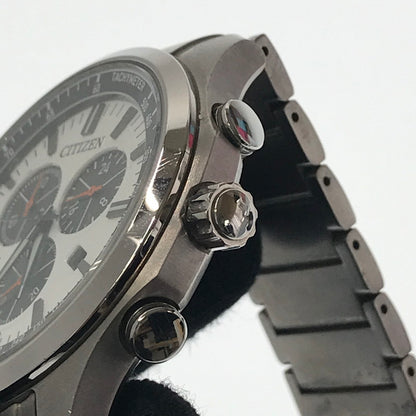 【中古品】【メンズ】 CITIZEN シチズン ECO-DRIVE TITANIUM エコドライブチタニウム H500-003TR02 白文字盤 腕時計 時計 197-260806-su-04-tagh カラー：シルバー 万代Net店