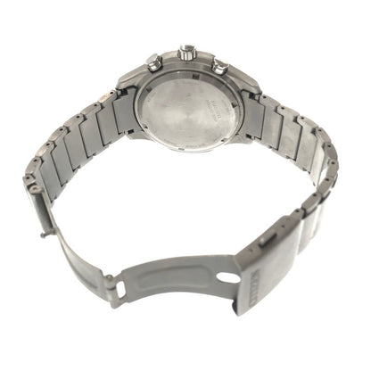 【中古品】【メンズ】 CITIZEN シチズン ECO-DRIVE TITANIUM エコドライブチタニウム H500-003TR02 白文字盤 腕時計 時計 197-260806-su-04-tagh カラー：シルバー 万代Net店