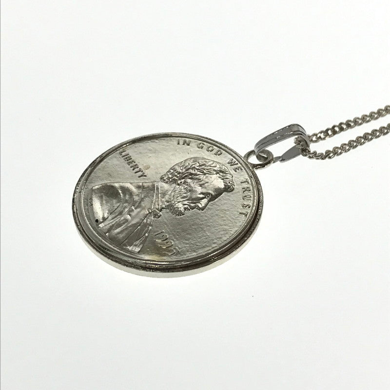 【中古品】【メンズ】 ZIPPO ジッポ LIMITED EDITION NO.1105 LINCOIN PENNY OIL LIGHTER リンカーン ペニー オイル ライター 喫煙具 206-260812-rt-15-tagh カラー：シルバー 万代Net店