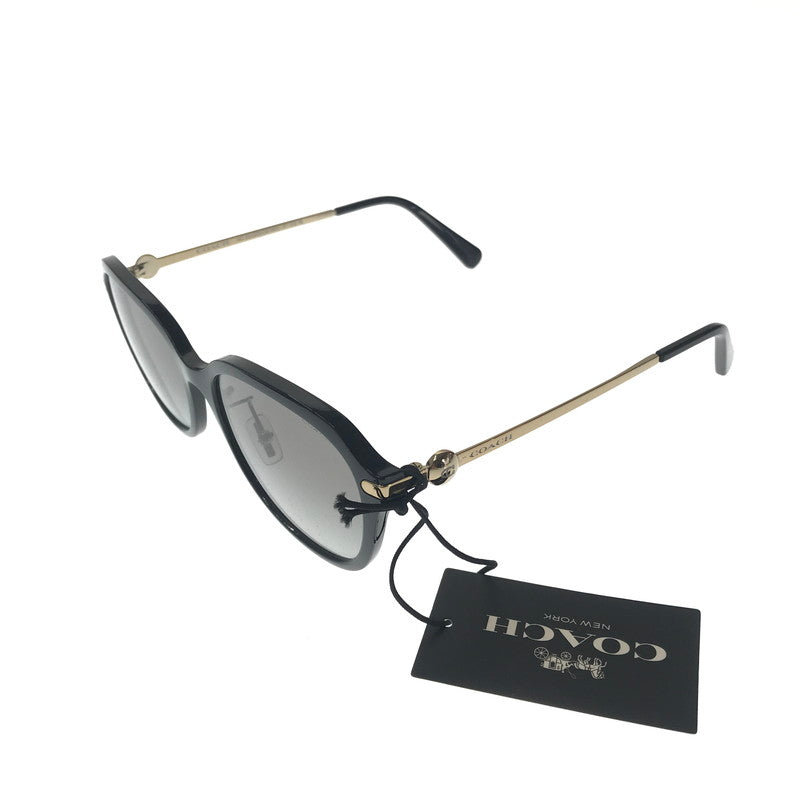 【中古美品】【メンズ】 COACH コーチ SUNGLASSES HC8332D サングラス アイウェア アクセサリー 183-260808-rt-29-tagh サイズ：56ロ17 145 カラー：ブラック 万代Net店