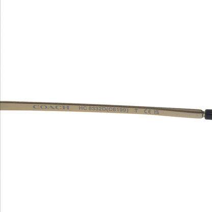 【中古美品】【メンズ】 COACH コーチ SUNGLASSES HC8332D サングラス アイウェア アクセサリー 183-260808-rt-29-tagh サイズ：56ロ17 145 カラー：ブラック 万代Net店