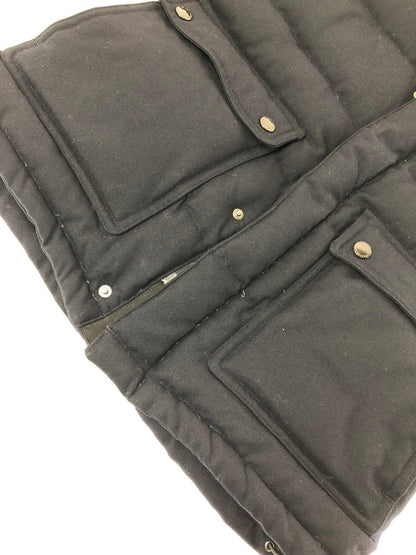 【中古品】【メンズ】 BLACK LABEL CRESTBRIDGE ブラックレーベル・クレストブリッジ WOOL DOWN JACKET ウール ダウン ジャケット アウター 141-260809-rt-09-tagh サイズ：L カラー：ネイビー 万代Net店