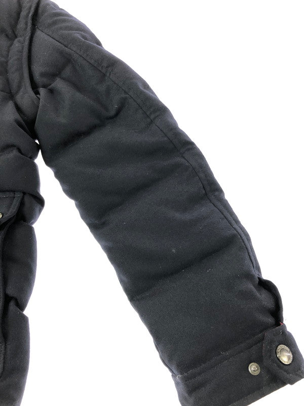 【中古品】【メンズ】 BLACK LABEL CRESTBRIDGE ブラックレーベル・クレストブリッジ WOOL DOWN JACKET ウール ダウン ジャケット アウター 141-260809-rt-09-tagh サイズ：L カラー：ネイビー 万代Net店