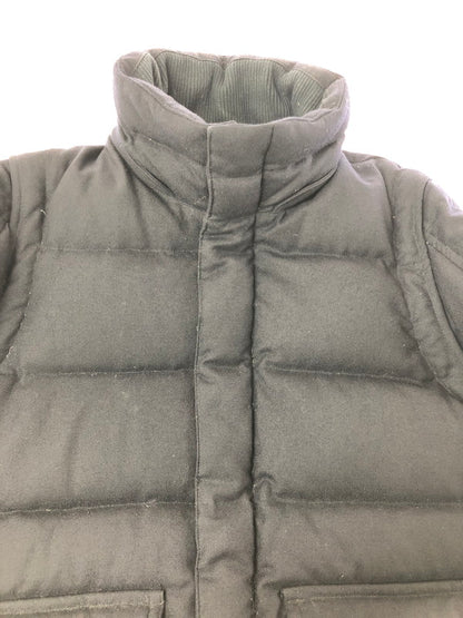 【中古品】【メンズ】 BLACK LABEL CRESTBRIDGE ブラックレーベル・クレストブリッジ WOOL DOWN JACKET ウール ダウン ジャケット アウター 141-260809-rt-09-tagh サイズ：L カラー：ネイビー 万代Net店
