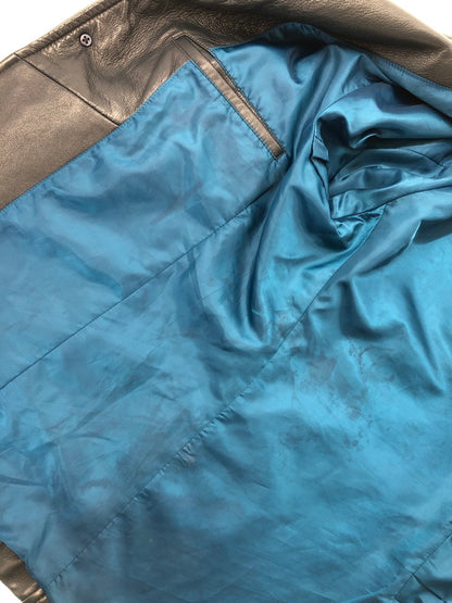 【中古品】【メンズ】 MEN'S BIGI メンズビギ LAMB LEATHER JACKET M0113LJM901 ラム レザー ジャケット アウター 147-260815-rt-08-tagh サイズ：1 カラー：ダークグレー 万代Net店