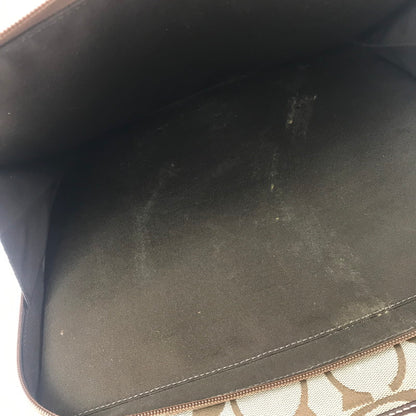 【中古品】【メンズ】 COACH コーチ SIGNATURE CARRY-ON CASE F77020 シグネチャー キャリーケース 183-260813-rt-10-tagh カラー：ブラウン 万代Net店