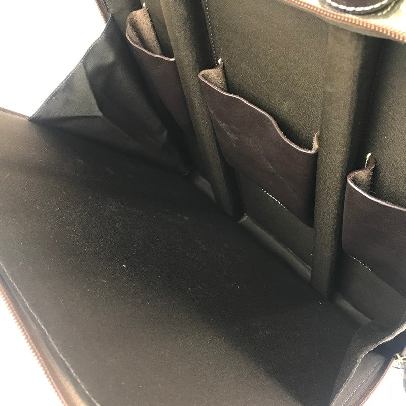 【中古品】【メンズ】 COACH コーチ SIGNATURE CARRY-ON CASE F77020 シグネチャー キャリーケース 183-260813-rt-10-tagh カラー：ブラウン 万代Net店