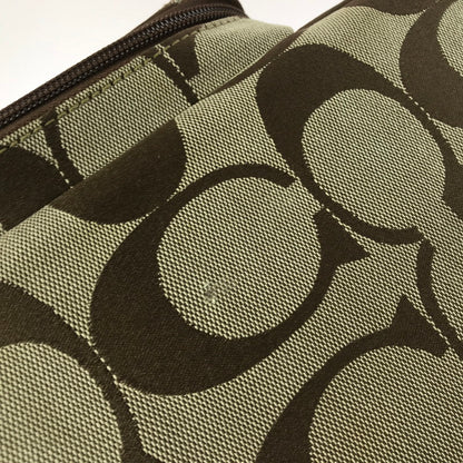 【中古品】【メンズ】 COACH コーチ SIGNATURE CARRY-ON CASE F77020 シグネチャー キャリーケース 183-260813-rt-10-tagh カラー：ブラウン 万代Net店