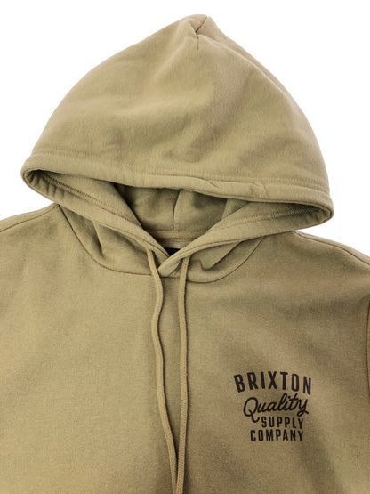 【中古品】【メンズ】 BRIXTON ブリクストン HUBAL HOODIE SAND 22595 ハブアルフーディー ストリート スケートスタイル 142-260822-su-10-tagh サイズ：M カラー：サンドカラー 万代Net店