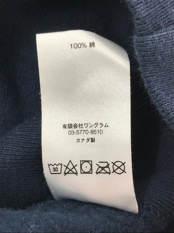 【中古品】【メンズ】 SUPREME シュプリーム 17AW ARABIC LOGO HOODED SWEATSHIRT アラビック ロゴ フーデッド スウェットシャツ パーカー トップス 149-260808-rt-09-tagh サイズ：L カラー：ネイビー 万代Net店