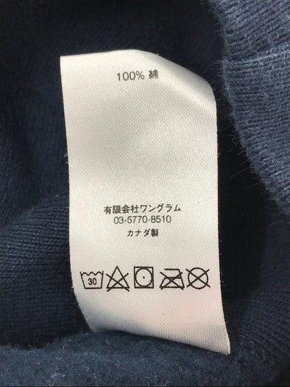 【中古品】【メンズ】 SUPREME シュプリーム 17AW ARABIC LOGO HOODED SWEATSHIRT アラビック ロゴ フーデッド スウェットシャツ パーカー トップス 149-260808-rt-09-tagh サイズ：L カラー：ネイビー 万代Net店