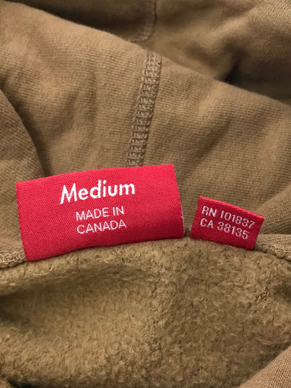 【中古品】【メンズ】 SUPREME シュプリーム 21SS FTP ARC HOODED SWEATSHIRT BROWN フーデッド スウェットシャツ トップス パーカー 149-260808-rt-08-tagh サイズ：M カラー：ブラウン 万代Net店