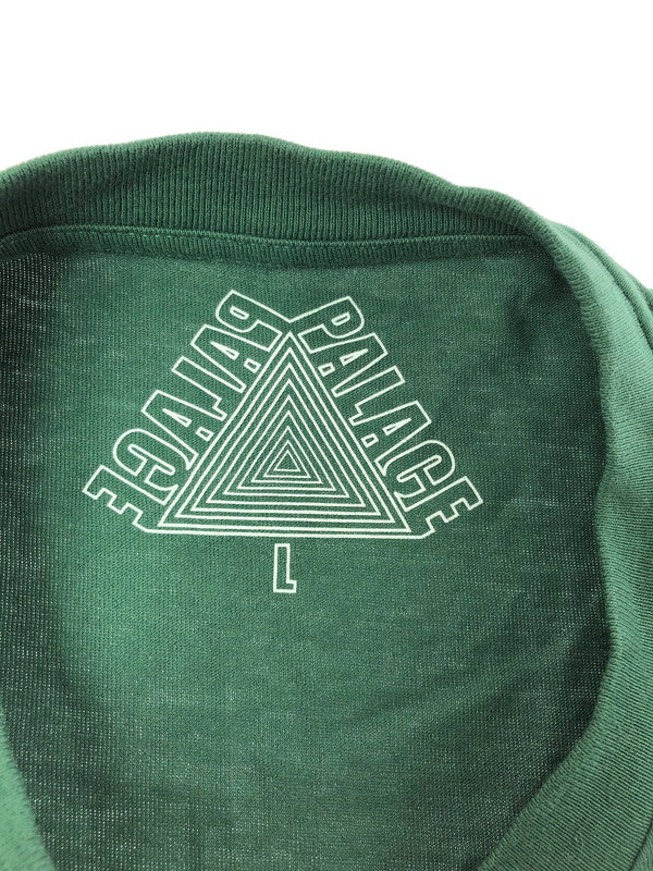 【中古品】【メンズ】 PALACE パレス 22AW DUCKY T-SHIRT GREEN ダッキープリント 半袖カットソー ストリート スケートスタイル 2022年秋冬モデル 142-260822-su-04-tagh サイズ：L カラー：グリーン 万代Net店