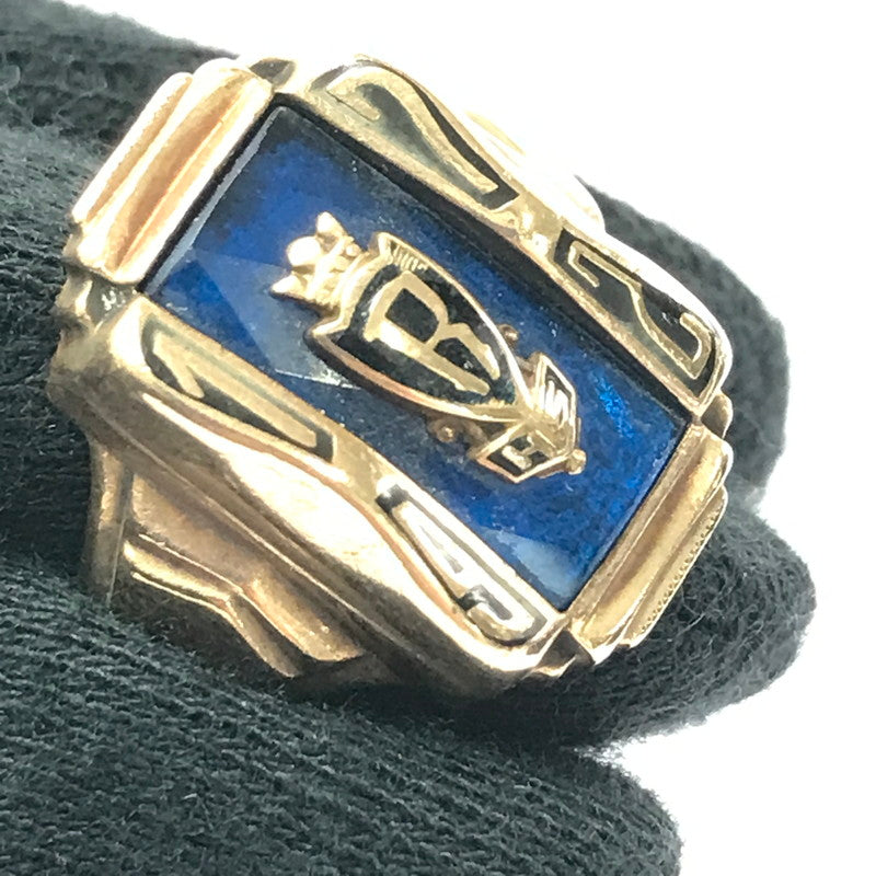 【中古品】【メンズ】 HERFF JONES ハーフジョーンズ COLLEGE RING カレッジリング 1972年製 HJ10K刻印 アクセサリー リング ヴィンテージ 192-260806-su-11-tagh カラー：ゴールド 万代Net店