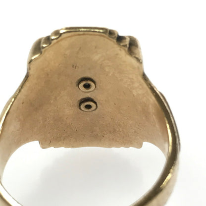 【中古品】【メンズ】 HERFF JONES ハーフジョーンズ COLLEGE RING カレッジリング 1972年製 HJ10K刻印 アクセサリー リング ヴィンテージ 192-260806-su-11-tagh カラー：ゴールド 万代Net店