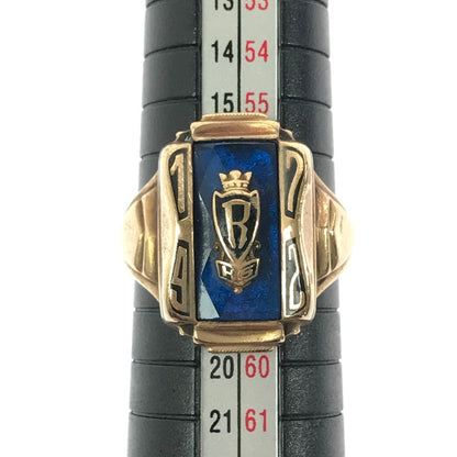 【中古品】【メンズ】 HERFF JONES ハーフジョーンズ COLLEGE RING カレッジリング 1972年製 HJ10K刻印 アクセサリー リング ヴィンテージ 192-260806-su-11-tagh カラー：ゴールド 万代Net店