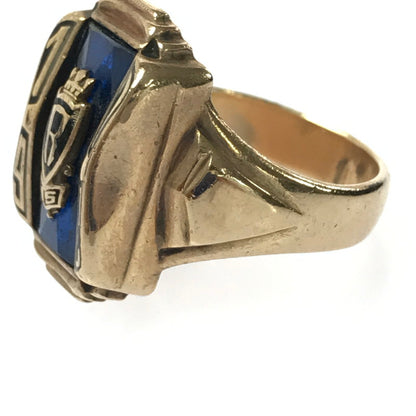 【中古品】【メンズ】 HERFF JONES ハーフジョーンズ COLLEGE RING カレッジリング 1972年製 HJ10K刻印 アクセサリー リング ヴィンテージ 192-260806-su-11-tagh カラー：ゴールド 万代Net店