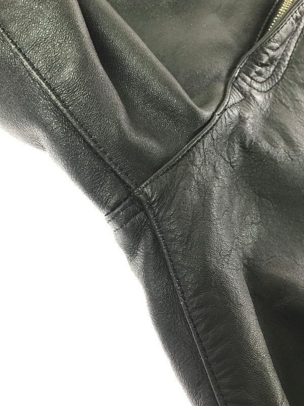 【中古品】【メンズ】 ＠-WISE エーワイズ BUFFALO LEATHER PANTS BLACK バッファロー レザー パンツ ボトムス 156-260808-rt-16-tagh サイズ：34 カラー：ブラック 万代Net店