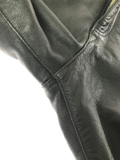 【中古品】【メンズ】 ＠-WISE エーワイズ BUFFALO LEATHER PANTS BLACK バッファロー レザー パンツ ボトムス 156-260808-rt-16-tagh サイズ：34 カラー：ブラック 万代Net店