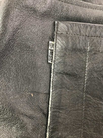 【中古品】【メンズ】 ＠-WISE エーワイズ BUFFALO LEATHER PANTS BLACK バッファロー レザー パンツ ボトムス 156-260808-rt-16-tagh サイズ：34 カラー：ブラック 万代Net店
