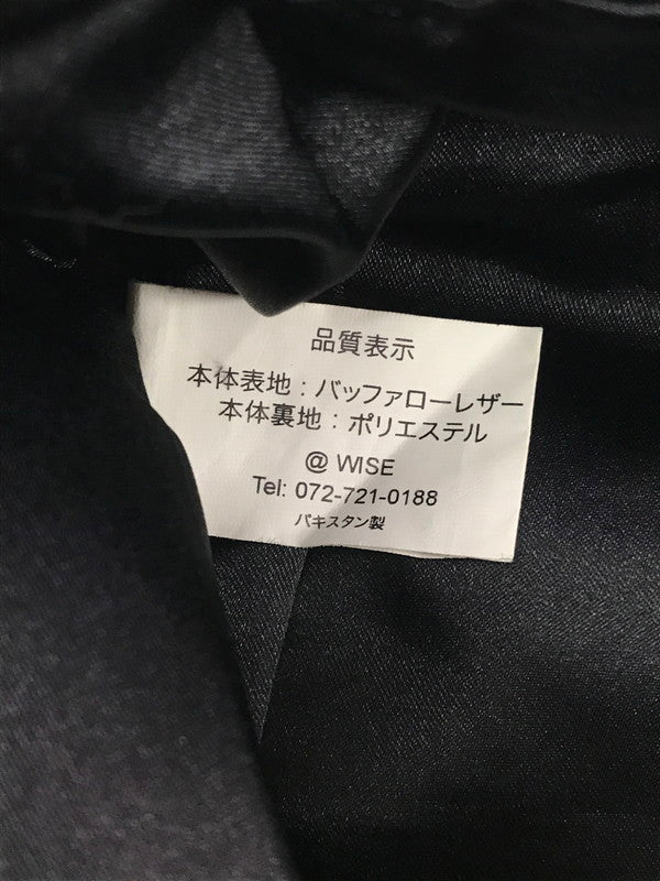 【中古品】【メンズ】 ＠-WISE エーワイズ BUFFALO LEATHER PANTS BLACK バッファロー レザー パンツ ボトムス 156-260808-rt-16-tagh サイズ：34 カラー：ブラック 万代Net店