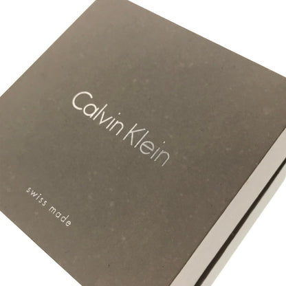 【中古品】【メンズ】 CALVIN KLEIN カルバンクライン FORMALITY CHRONOGRAPH WATCH フォーマリティ クロノグラフ ウォッチ K4M271 時計 198-260806-su-05-tagh カラー：ブラック 万代Net店
