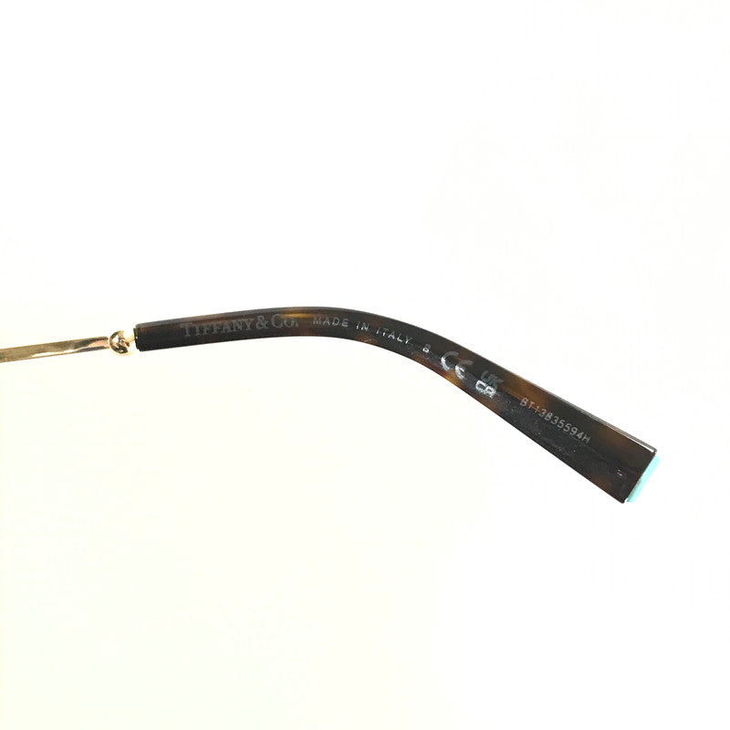 【中古品】【メンズ】 TIFFANY ティファニー WELLINGTON SUNGLASSES BROWN GOLD TF2237-D ウェリントン サングラス アイウェア アクセサリー 203-260809-rt-14-tagh サイズ：48ロ19 140 カラー：ブラウン 万代Net店