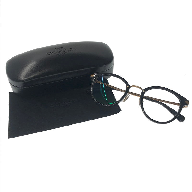 【中古品】【メンズ】 COACH コーチ ASIAN FIT OVAL SUNGLASSES HC5133D 5002 アジアン フィット オーバル サングラス アイウェア アクセサリー 183-260808-rt-28-tagh サイズ：49ロ23 145 カラー：ブラック 万代Net店