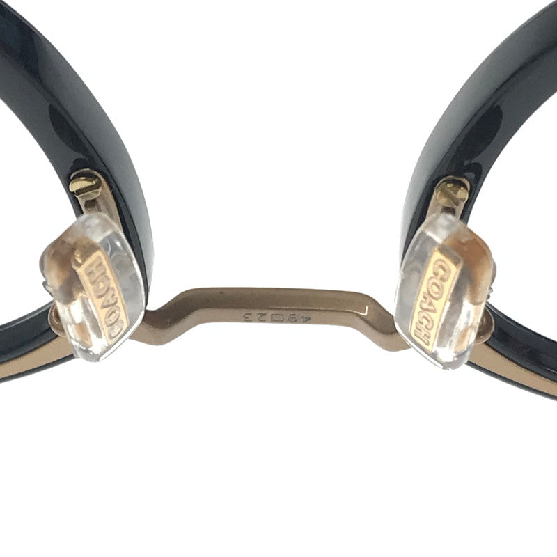 【中古品】【メンズ】 COACH コーチ ASIAN FIT OVAL SUNGLASSES HC5133D 5002 アジアン フィット オーバル サングラス アイウェア アクセサリー 183-260808-rt-28-tagh サイズ：49ロ23 145 カラー：ブラック 万代Net店