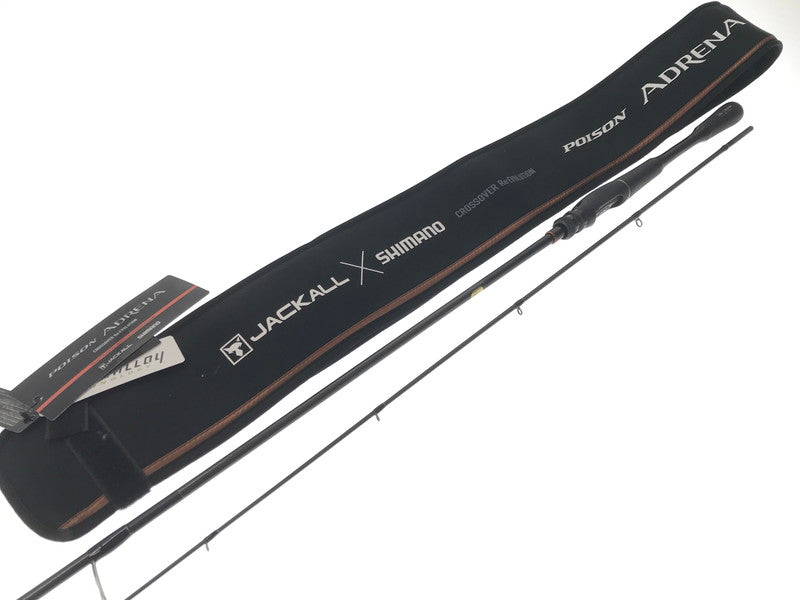 【中古品】 SHIMANO シマノ × JACKALL ジャッカル コラボ 24 ポイズンアドレナ 270L＋-2 スピニングロッド ルアーロッド【代金引換不可】【佐川急便発送】 釣り 釣り具等 132-260804-YY-06-tagh 万代Net店