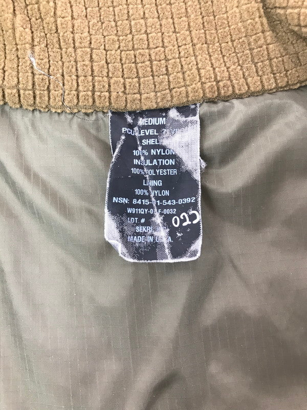 【中古品】【メンズ】 U.S.MILITARY アメリカ軍 00's SEKRI PCU LEVEL7 VEST ピーシーユー レベル7 ベスト トップス 146-260807-rt-10-tagh サイズ：M カラー：カーキ 万代Net店