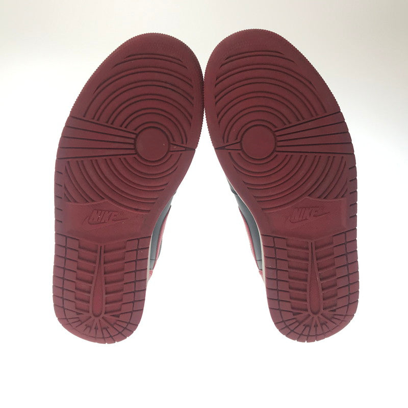 【中古品】【メンズ】 NIKE ナイキ AIR JORDAN 1 MID BRED RED 554724-074 エア ジョーダン ワン ミッド ブレッド スニーカー 靴 160-260805-rt-22-tagh サイズ：28cm US10 カラー：BLACK/GYM RED-WHITE 万代Net店