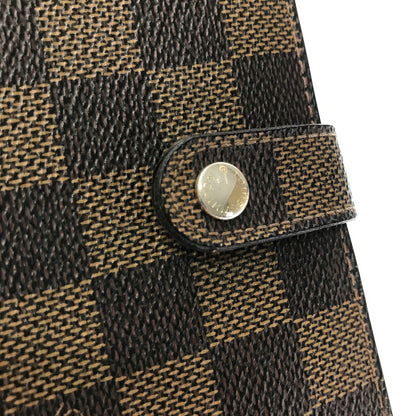 【中古品】【メンズ】 LOUIS VUITTON ルイ・ヴィトン LUTFEUILLE VIENNOIS DAMIER EBENE N61674 ルトフォイユヴィエノワ ダミエエベヌ 財布 181-260809-rt-15-tagh カラー：ブラウン 万代Net店